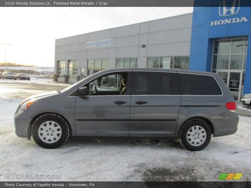 Polished Metal Metallic / Gray 2010 Honda Odyssey LX