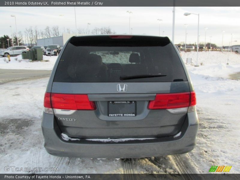 Polished Metal Metallic / Gray 2010 Honda Odyssey LX