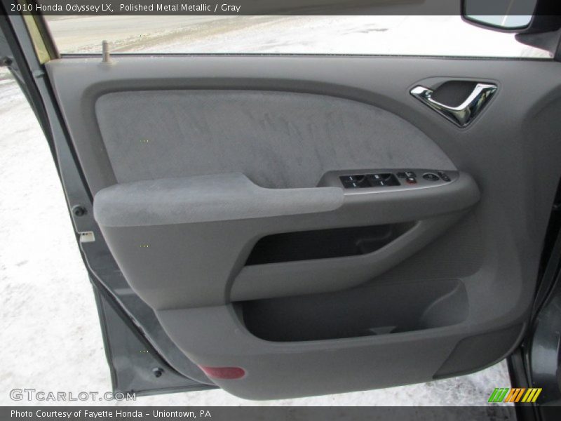 Polished Metal Metallic / Gray 2010 Honda Odyssey LX