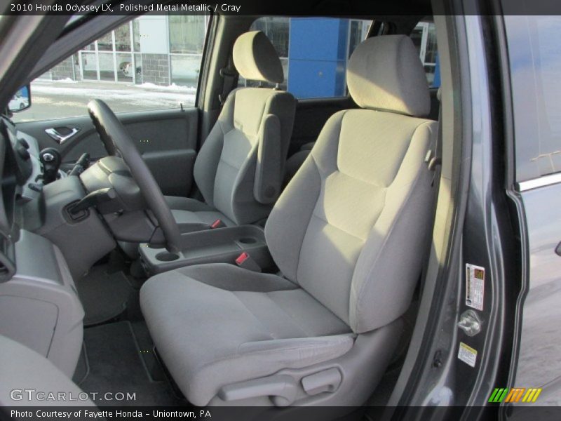 Polished Metal Metallic / Gray 2010 Honda Odyssey LX