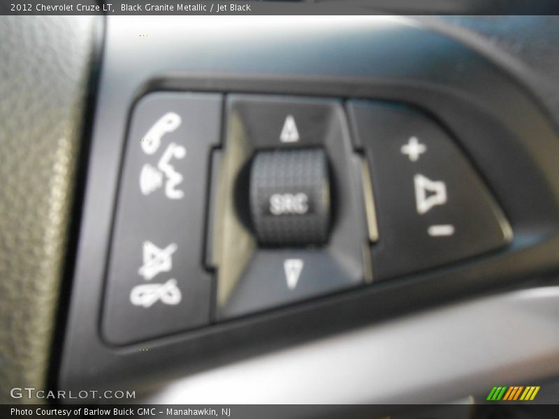 Black Granite Metallic / Jet Black 2012 Chevrolet Cruze LT