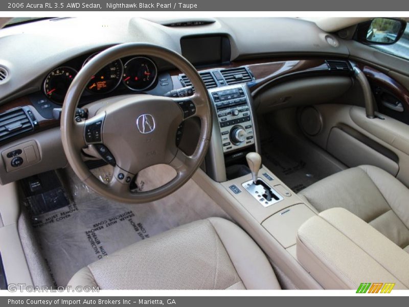  2006 RL 3.5 AWD Sedan Taupe Interior