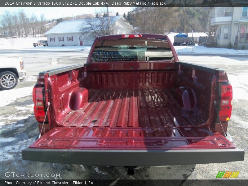 Deep Ruby Metallic / Jet Black 2014 Chevrolet Silverado 1500 LTZ Z71 Double Cab 4x4