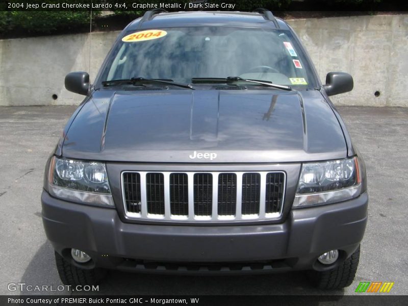 Graphite Metallic / Dark Slate Gray 2004 Jeep Grand Cherokee Laredo 4x4
