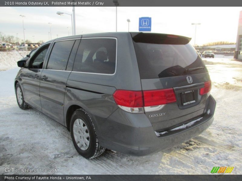 Polished Metal Metallic / Gray 2010 Honda Odyssey LX