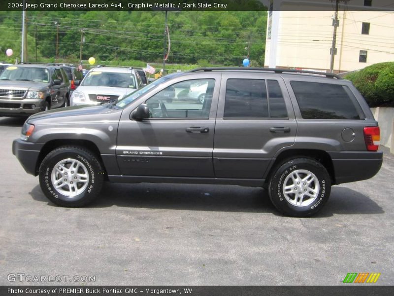 Graphite Metallic / Dark Slate Gray 2004 Jeep Grand Cherokee Laredo 4x4