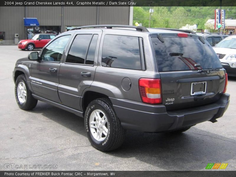 Graphite Metallic / Dark Slate Gray 2004 Jeep Grand Cherokee Laredo 4x4