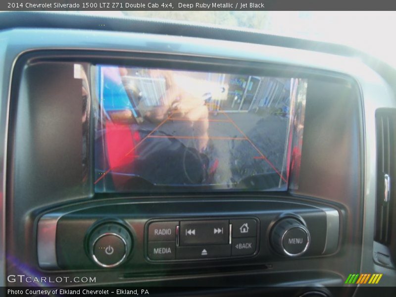 Deep Ruby Metallic / Jet Black 2014 Chevrolet Silverado 1500 LTZ Z71 Double Cab 4x4