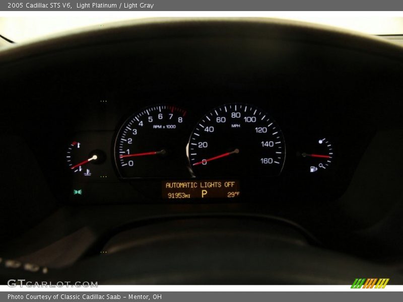 Light Platinum / Light Gray 2005 Cadillac STS V6