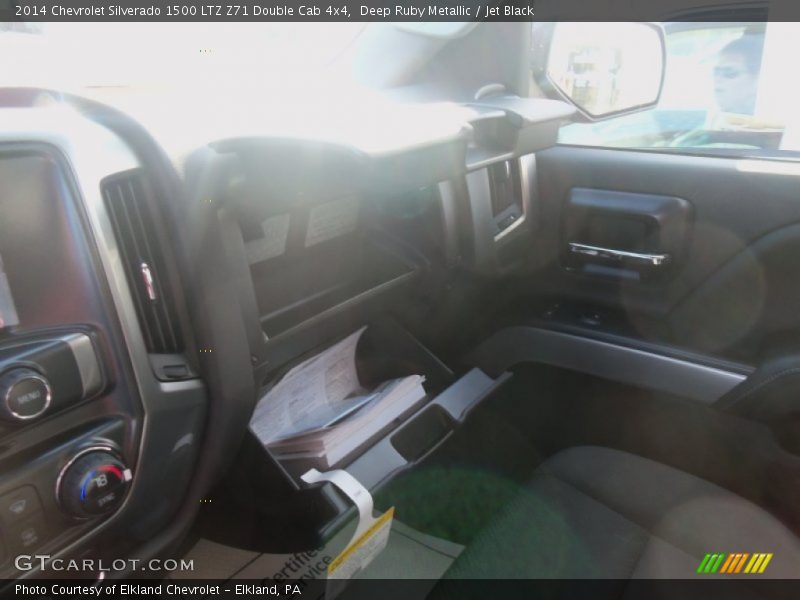 Deep Ruby Metallic / Jet Black 2014 Chevrolet Silverado 1500 LTZ Z71 Double Cab 4x4