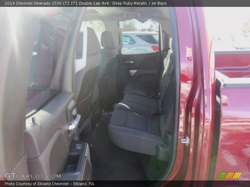 Deep Ruby Metallic / Jet Black 2014 Chevrolet Silverado 1500 LTZ Z71 Double Cab 4x4