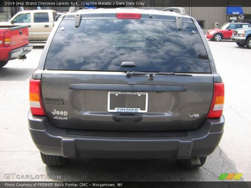 Graphite Metallic / Dark Slate Gray 2004 Jeep Grand Cherokee Laredo 4x4