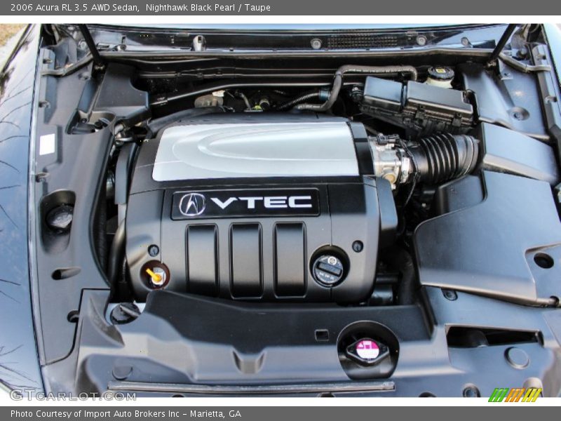  2006 RL 3.5 AWD Sedan Engine - 3.5 Liter SOHC 24-Valve VTEC V6