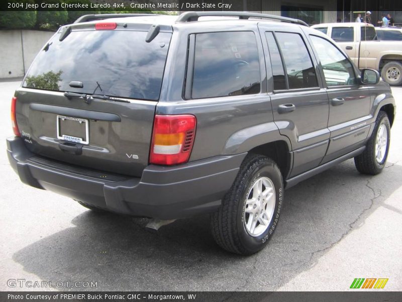 Graphite Metallic / Dark Slate Gray 2004 Jeep Grand Cherokee Laredo 4x4
