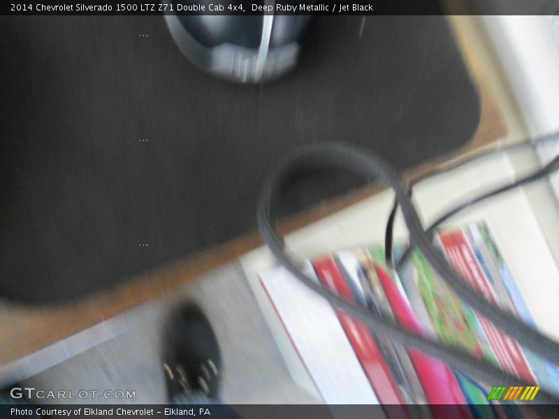 Deep Ruby Metallic / Jet Black 2014 Chevrolet Silverado 1500 LTZ Z71 Double Cab 4x4