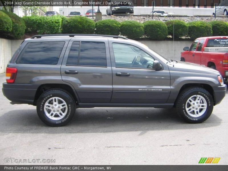 Graphite Metallic / Dark Slate Gray 2004 Jeep Grand Cherokee Laredo 4x4
