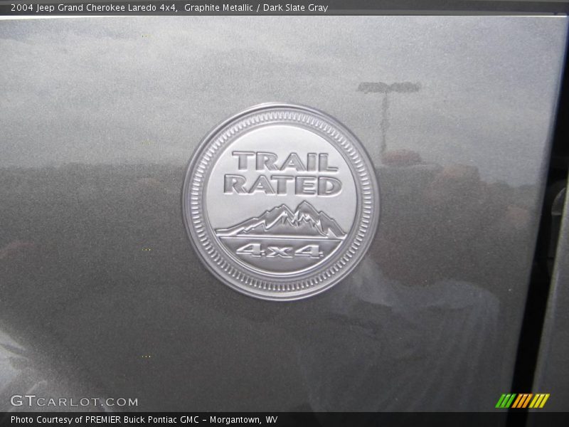 Graphite Metallic / Dark Slate Gray 2004 Jeep Grand Cherokee Laredo 4x4