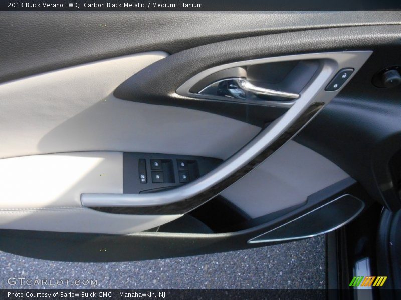Carbon Black Metallic / Medium Titanium 2013 Buick Verano FWD