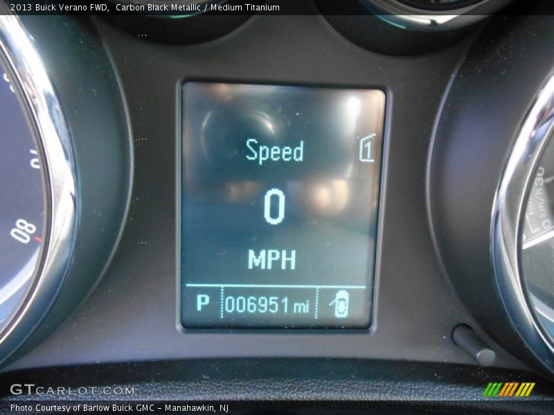 Carbon Black Metallic / Medium Titanium 2013 Buick Verano FWD