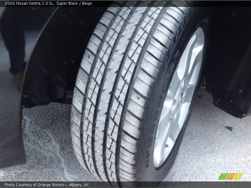 Super Black / Beige 2009 Nissan Sentra 2.0 SL