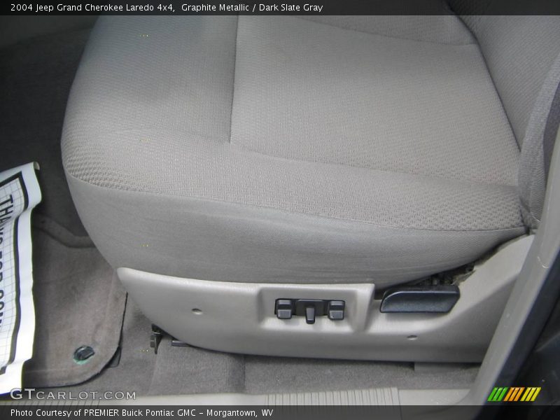 Graphite Metallic / Dark Slate Gray 2004 Jeep Grand Cherokee Laredo 4x4