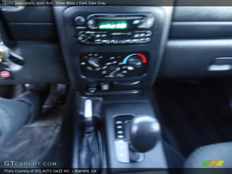 Stone White / Dark Slate Gray 2002 Jeep Liberty Sport 4x4