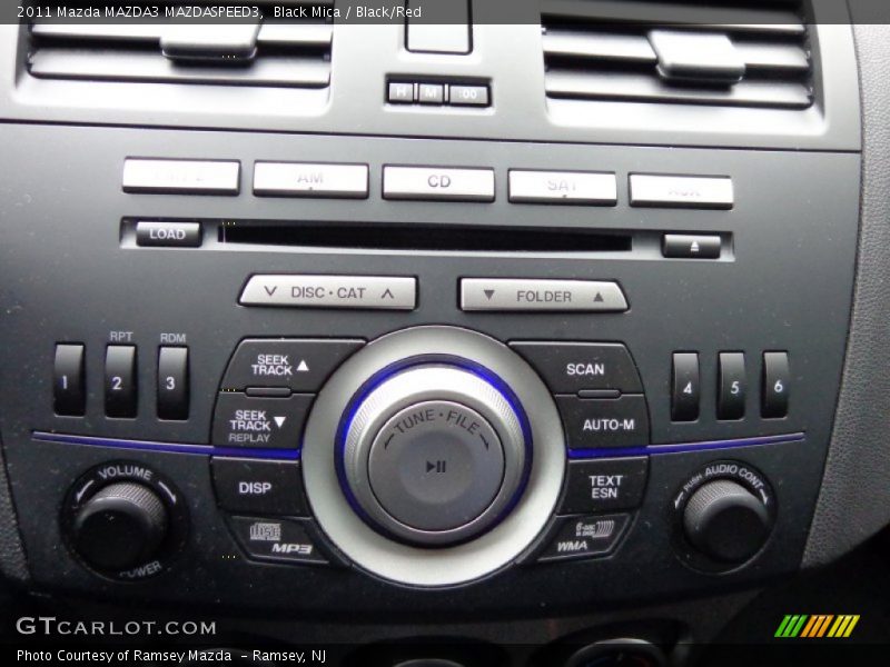 Black Mica / Black/Red 2011 Mazda MAZDA3 MAZDASPEED3