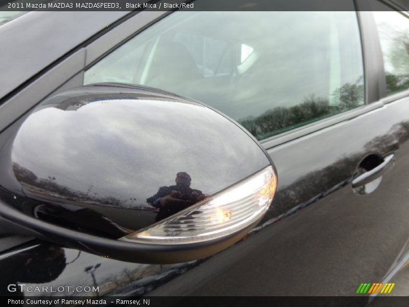 Black Mica / Black/Red 2011 Mazda MAZDA3 MAZDASPEED3