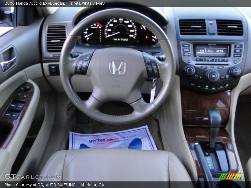 Taffeta White / Ivory 2006 Honda Accord EX-L Sedan