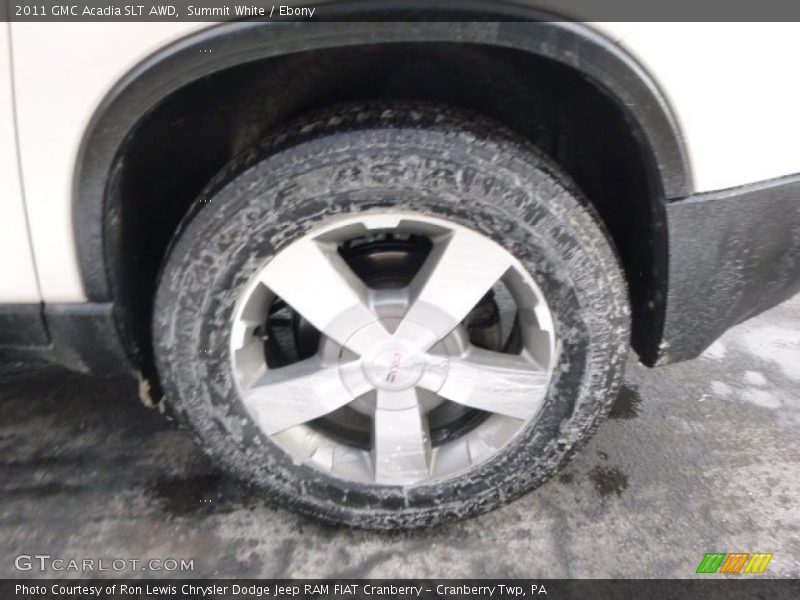 Summit White / Ebony 2011 GMC Acadia SLT AWD