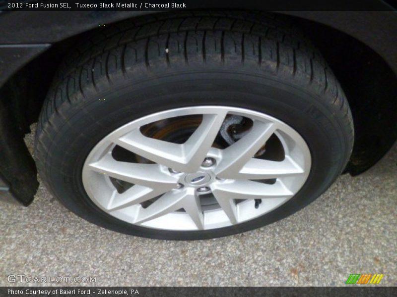 Tuxedo Black Metallic / Charcoal Black 2012 Ford Fusion SEL