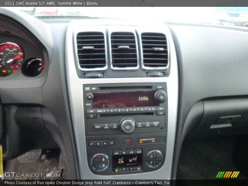 Summit White / Ebony 2011 GMC Acadia SLT AWD