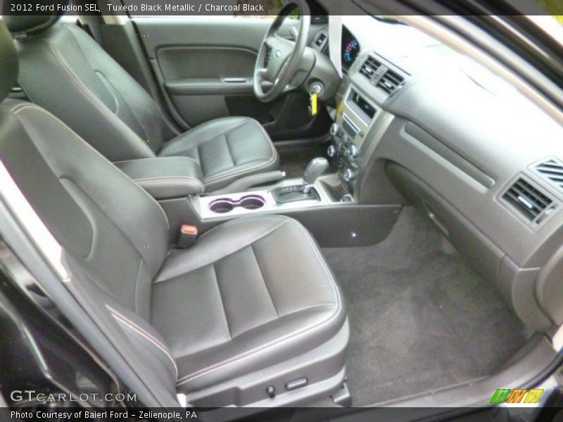 Tuxedo Black Metallic / Charcoal Black 2012 Ford Fusion SEL