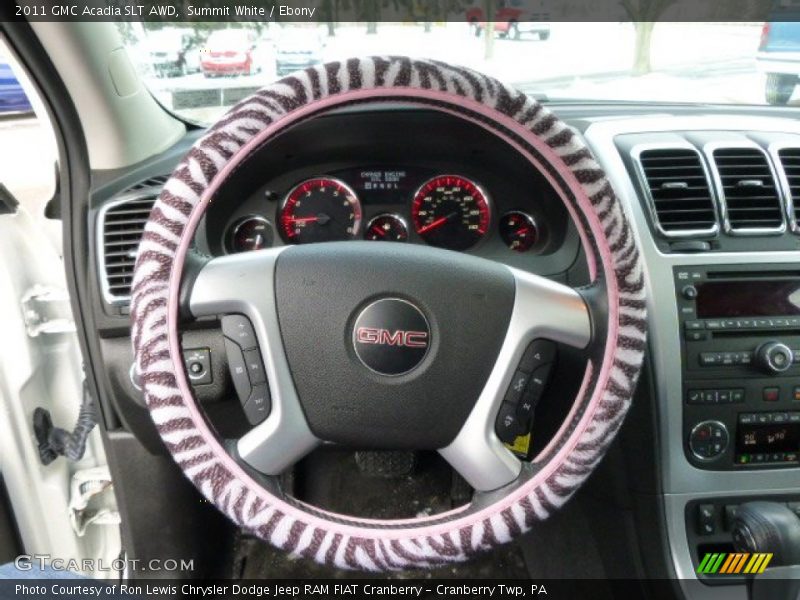 Summit White / Ebony 2011 GMC Acadia SLT AWD
