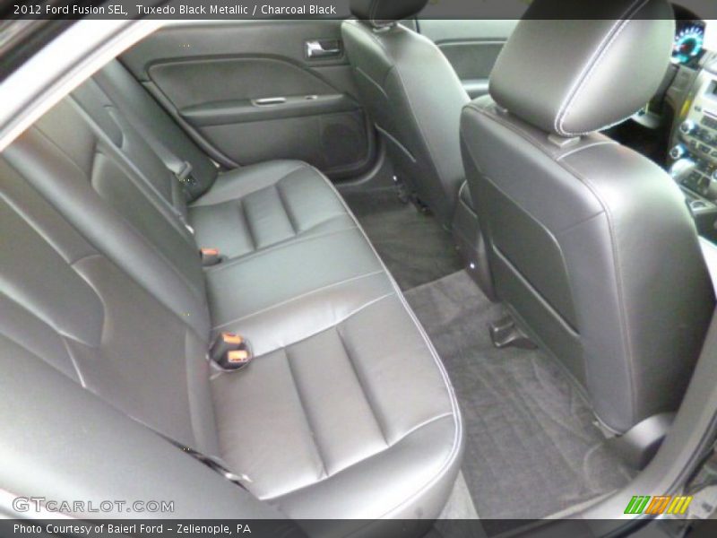 Tuxedo Black Metallic / Charcoal Black 2012 Ford Fusion SEL