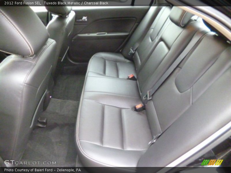 Tuxedo Black Metallic / Charcoal Black 2012 Ford Fusion SEL