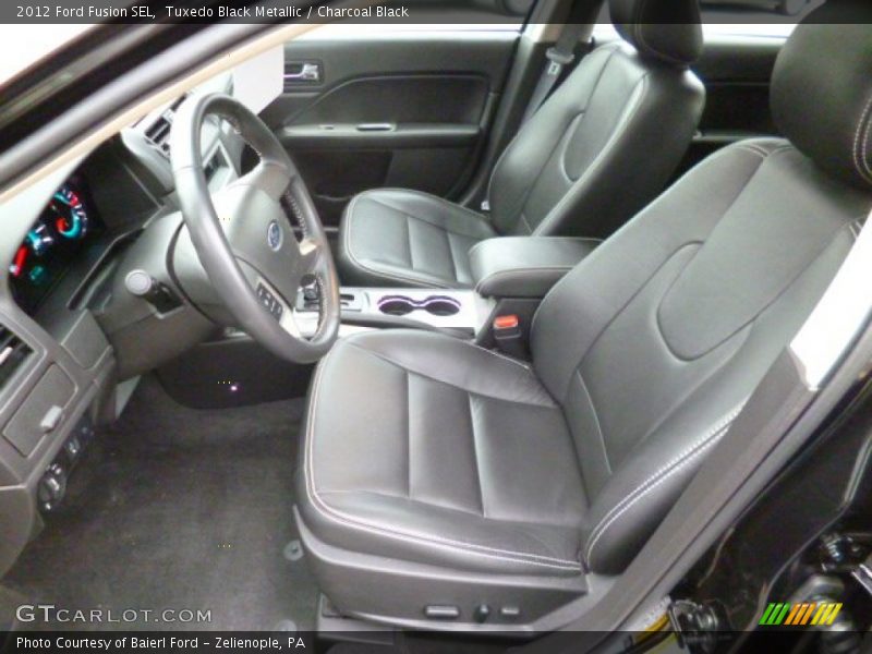 Tuxedo Black Metallic / Charcoal Black 2012 Ford Fusion SEL