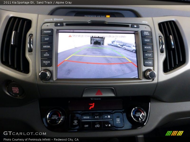 Sand Track / Alpine Gray 2011 Kia Sportage EX