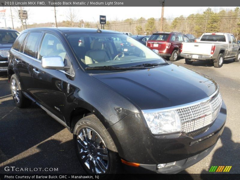 Tuxedo Black Metallic / Medium Light Stone 2010 Lincoln MKX FWD