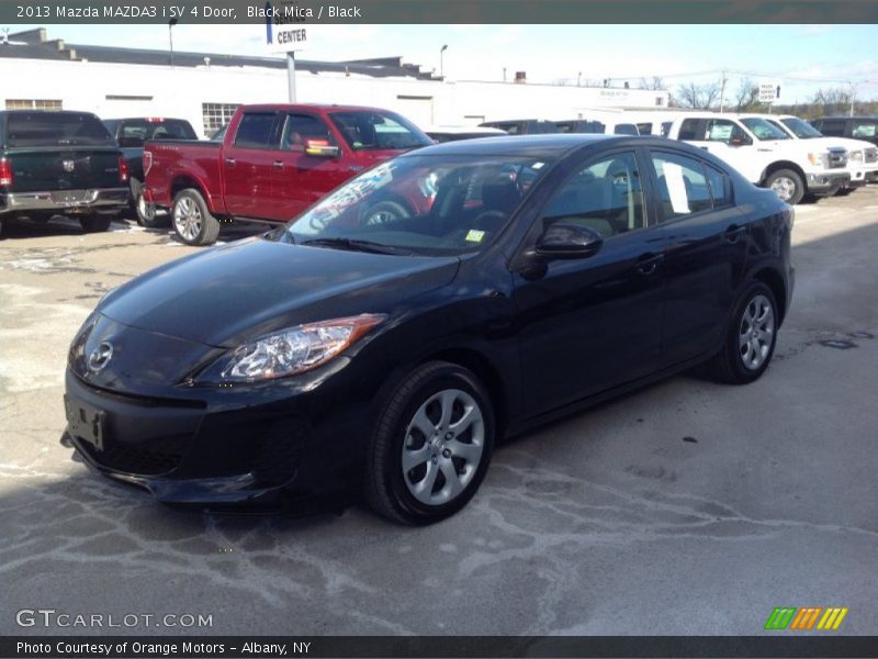 Black Mica / Black 2013 Mazda MAZDA3 i SV 4 Door