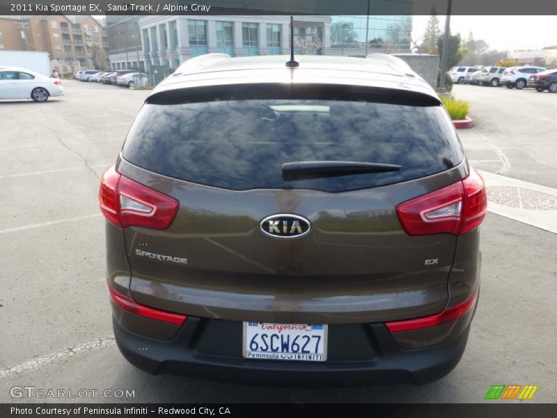 Sand Track / Alpine Gray 2011 Kia Sportage EX