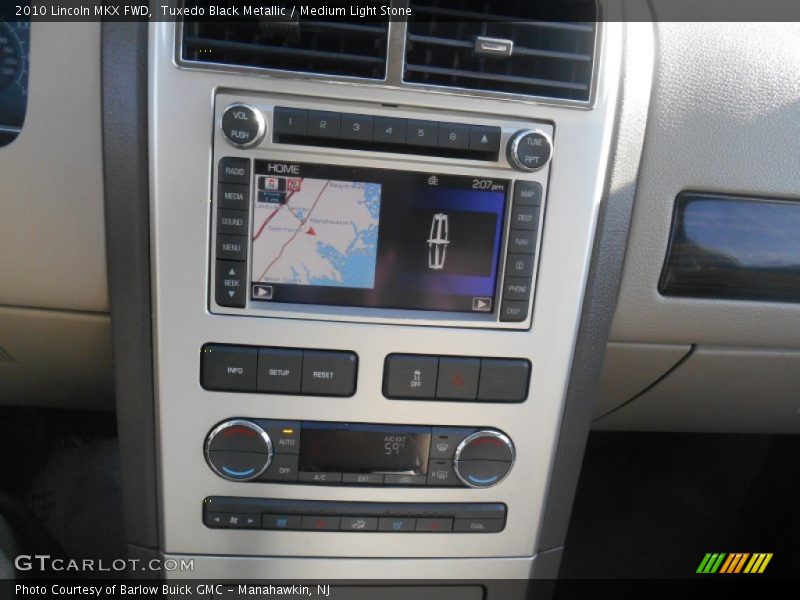 Tuxedo Black Metallic / Medium Light Stone 2010 Lincoln MKX FWD