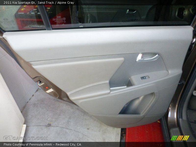 Sand Track / Alpine Gray 2011 Kia Sportage EX