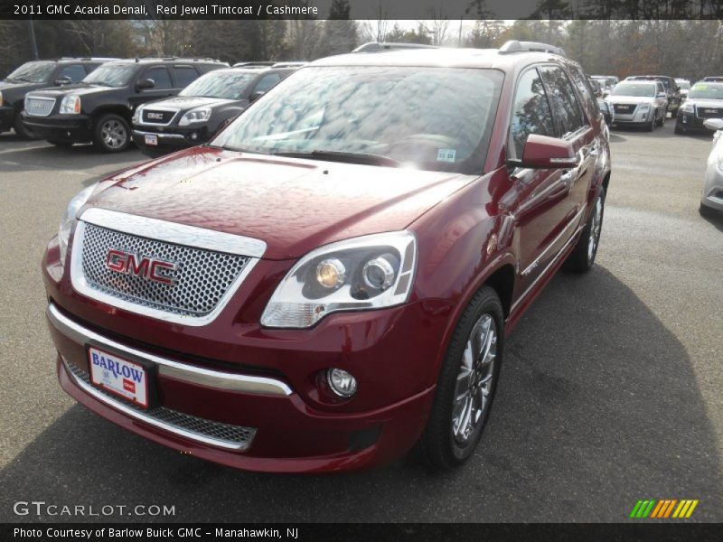 Red Jewel Tintcoat / Cashmere 2011 GMC Acadia Denali