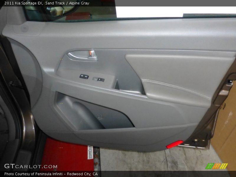 Sand Track / Alpine Gray 2011 Kia Sportage EX