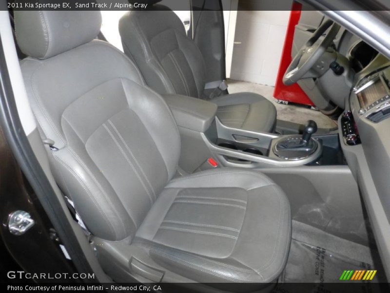 Sand Track / Alpine Gray 2011 Kia Sportage EX