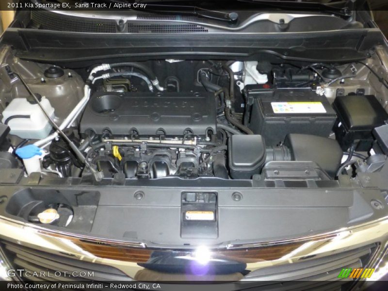 Sand Track / Alpine Gray 2011 Kia Sportage EX