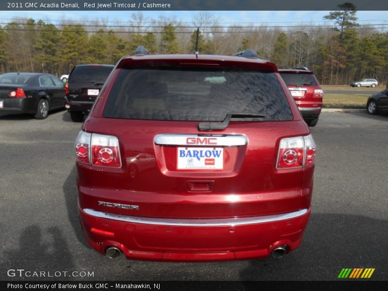 Red Jewel Tintcoat / Cashmere 2011 GMC Acadia Denali
