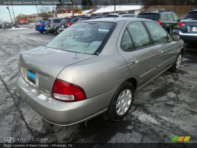 Radium Silver / Stone 2001 Nissan Sentra GXE