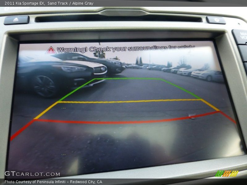 Sand Track / Alpine Gray 2011 Kia Sportage EX
